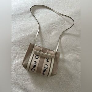 Chloe Mini Woody Tote Bag